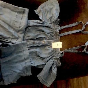 Chambray Jean Jumper